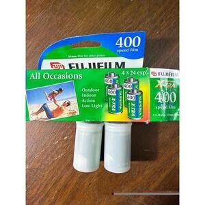 Fujifilm 1014258 Superia X-TRA 400 35mm Film 2 Pack (XTRA400) Expired 2005
